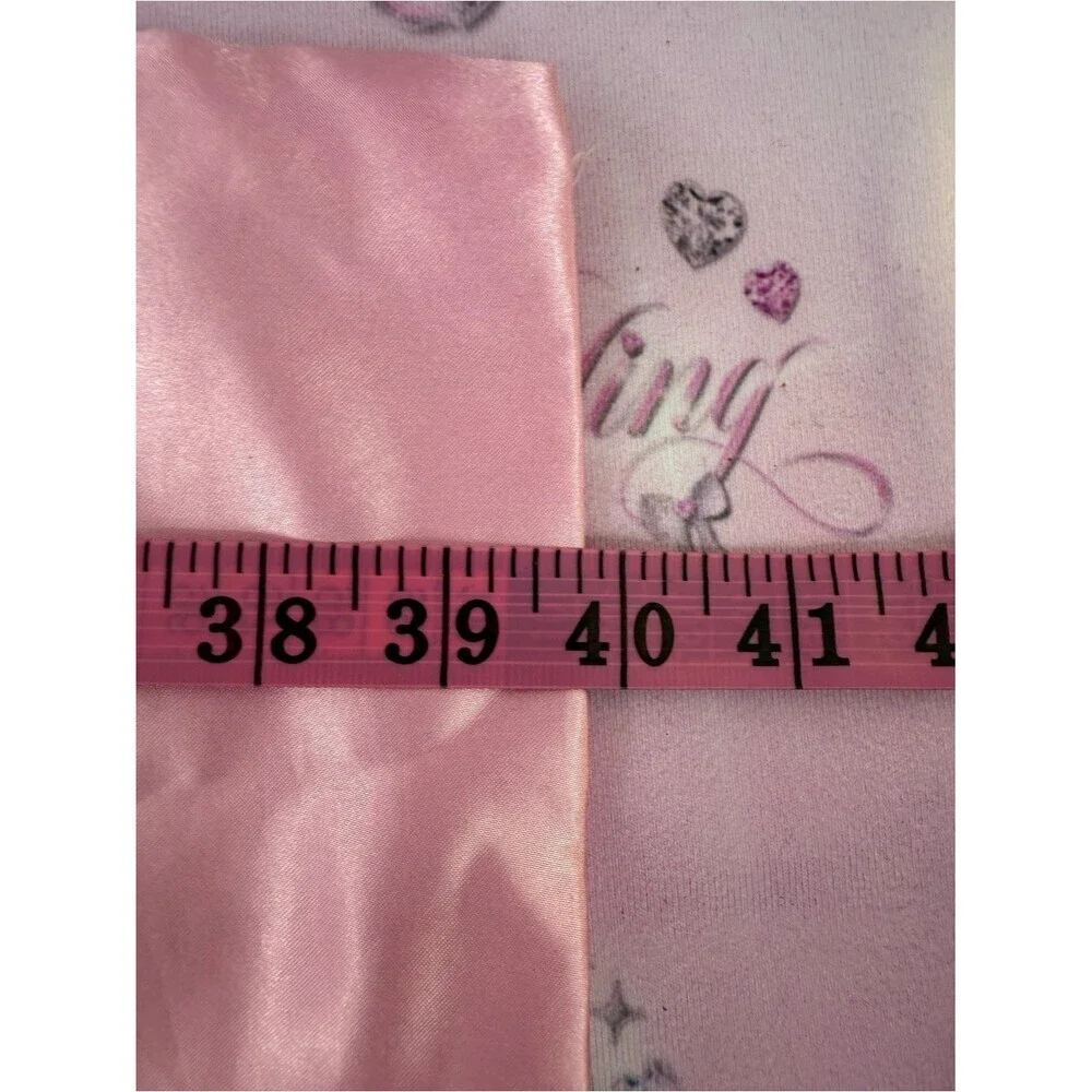 2 pillowcases satin KING SIZE Pink Satin Pillowcase - Solid Light Pink
